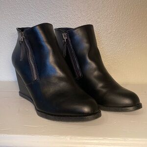 New but no tags Black Wedge Bootie